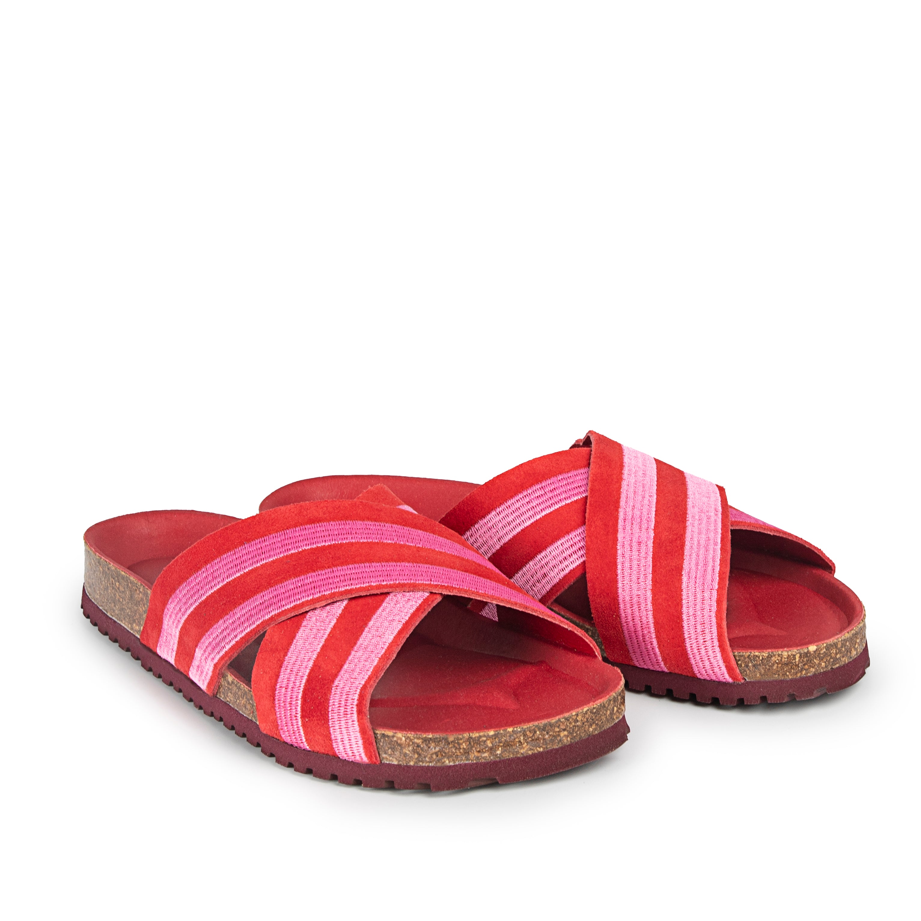 Candy Striped Sandal