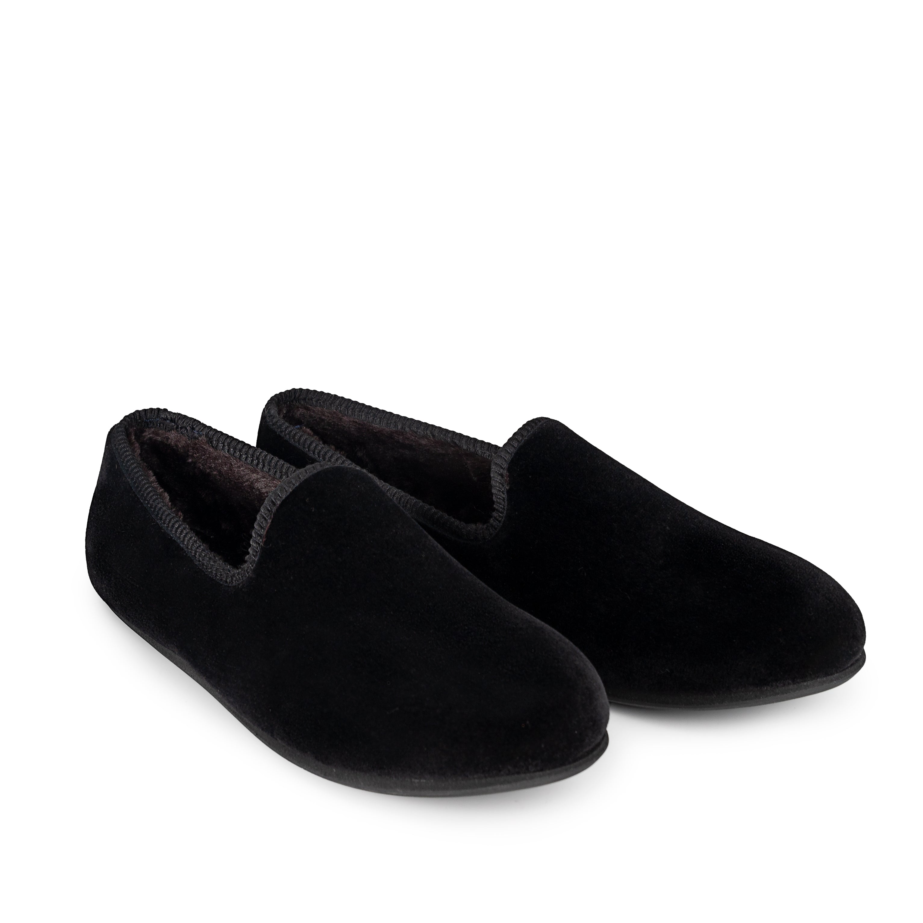 BLACK VELVET TIE Loafer